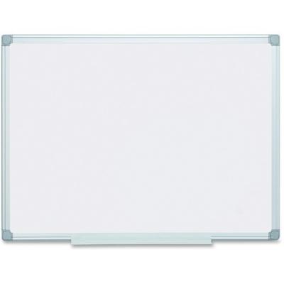 MasterVision Earth Silver Easy-Clean Dry-erase Board