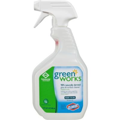 Clorox Commercial Solutions Green Works Glass & Surface Cleaner Spray